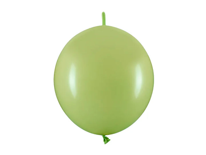 Globos con conector, 33 cm, color oliva