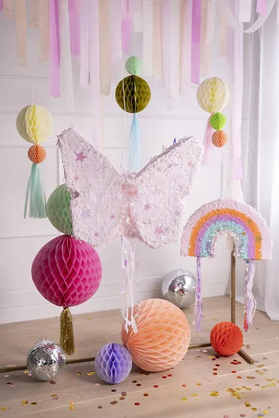 Piñata plegable - Arcoíris, 50x33x10cm