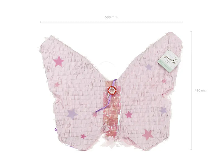 Piñata plegable - Mariposa, 58x48x10cm