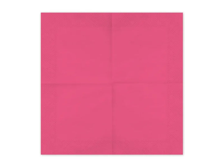 Servilletas de papel, rosa oscuro, 33x33 cm