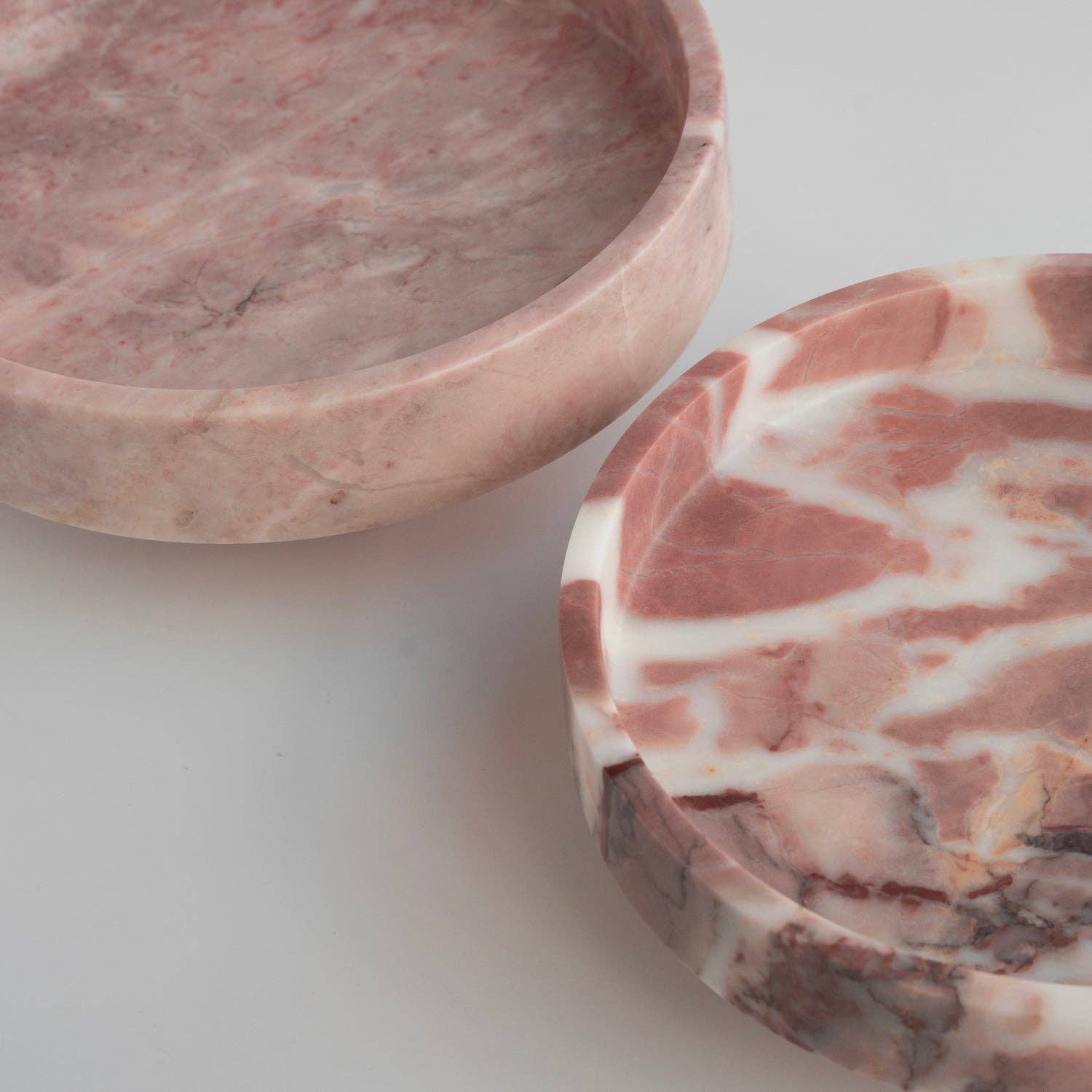 Cuenco 'CYCLO' de mármol rosa