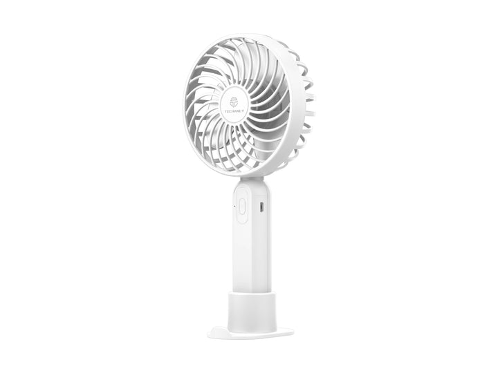 Ventilador portátil de mano TECHANCY - Modelo KL7300, recargable por USB