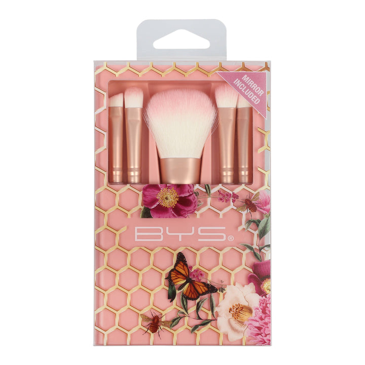 Kit de Brochas de Maquillaje BYS Queen Bee 5 piezas