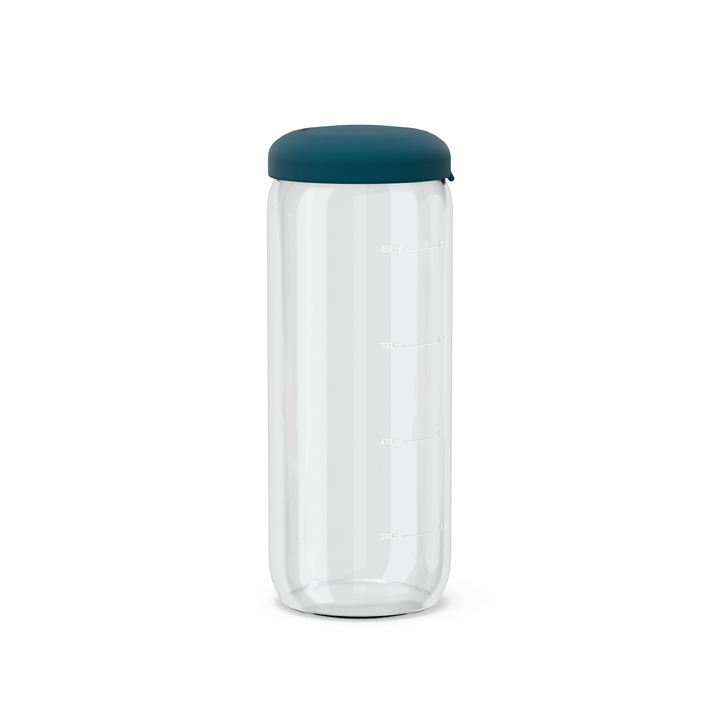 Tarro de almacenamiento de alimentos en vidrio de borosilicato 1000 ml