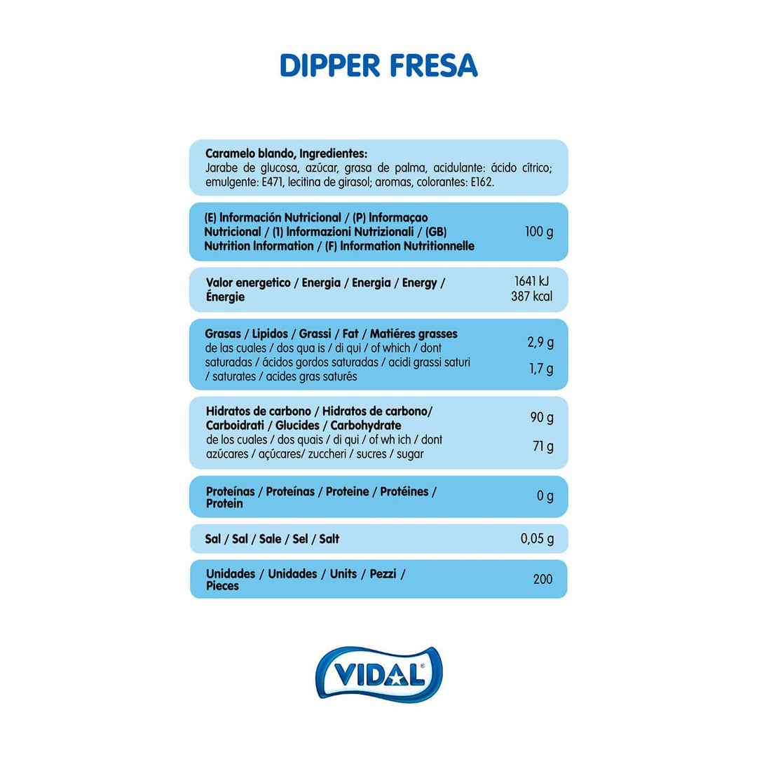 Dipper Fresa  unidad