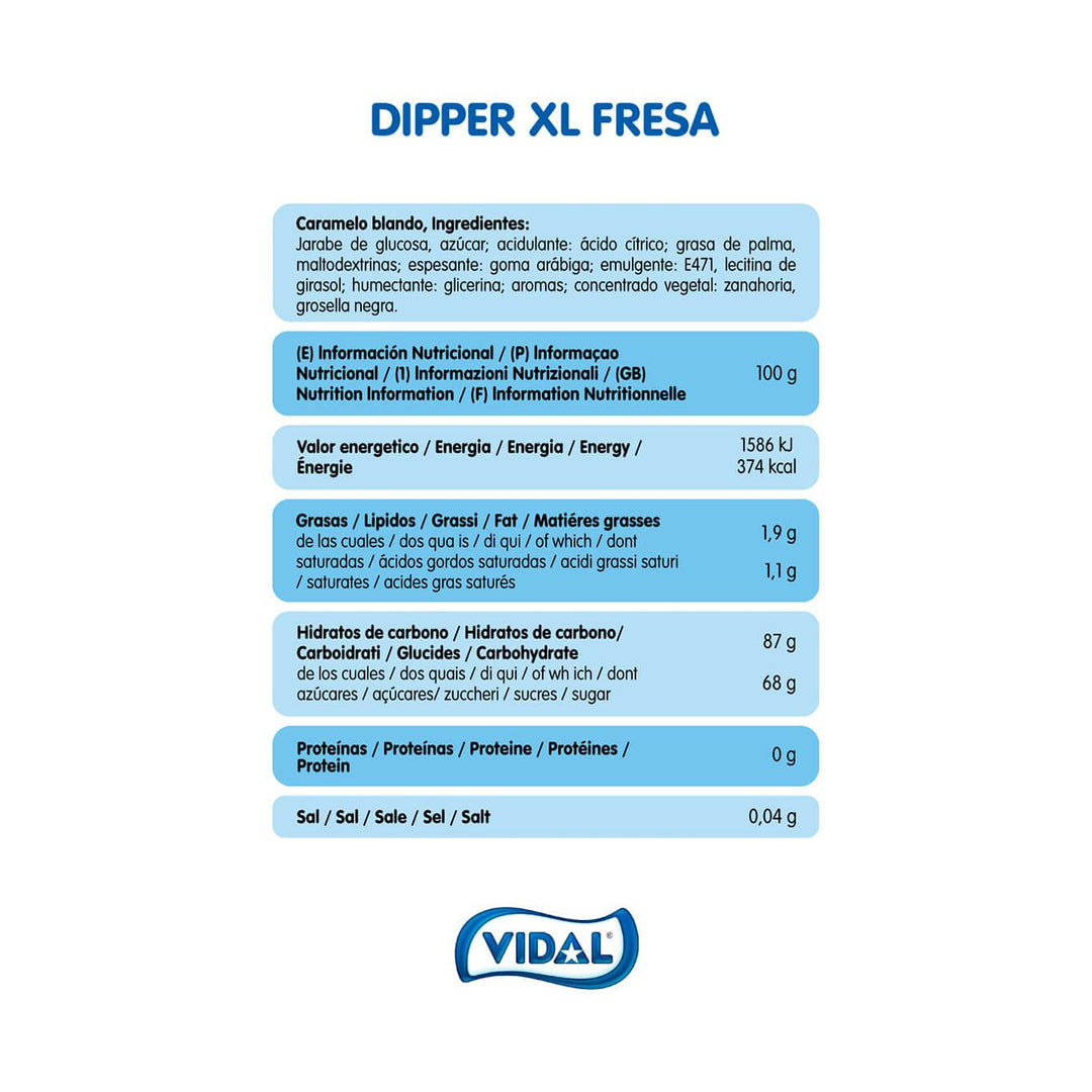 Dipper XL Fresa -  1 unidad 10,5 gr
