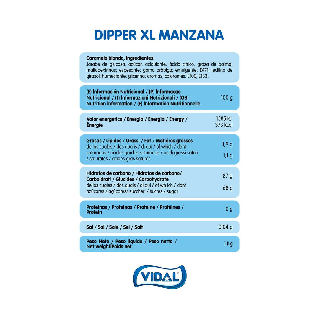 Dipper XL Manzana -  1 unidad 10,5 gr
