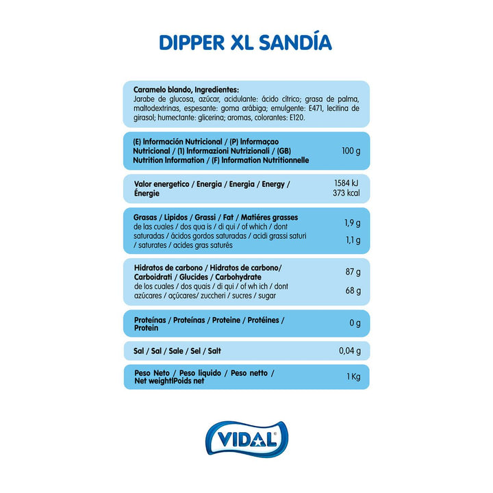 Dipper XL Sandía-  Estuche 15 unidades
