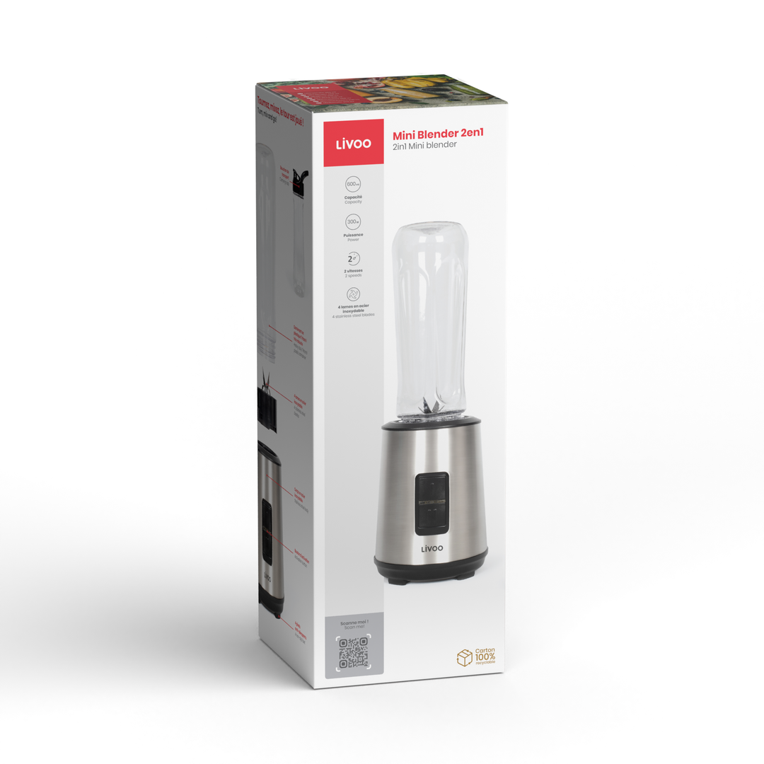 DOP240 - Mini batidora 600 ml