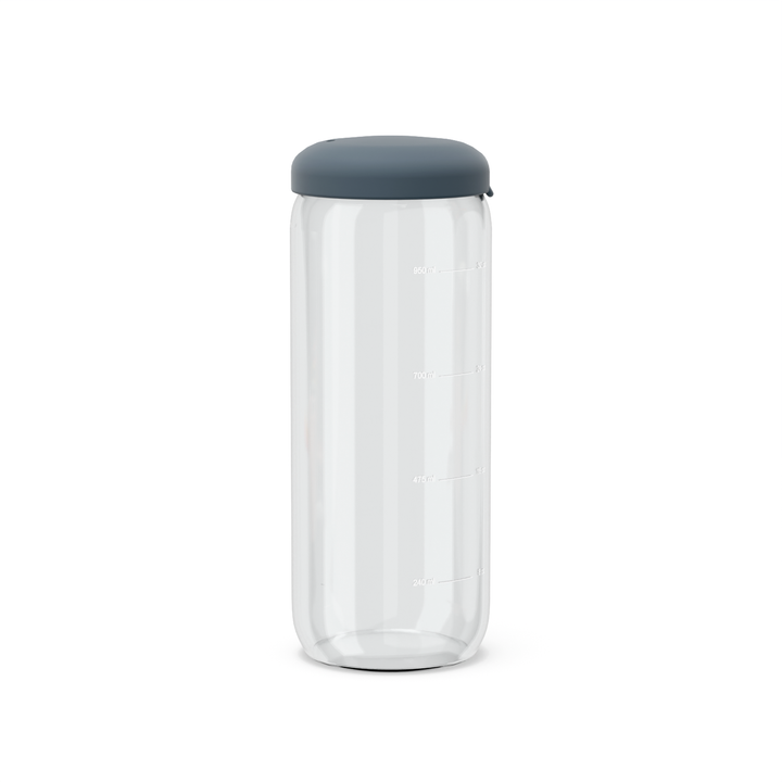 Tarro de almacenamiento de alimentos en vidrio de borosilicato 1000 ml