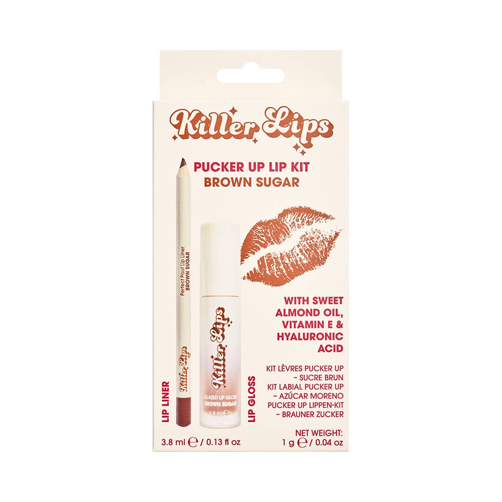 Kit de Labios Killer Lips Pucker Up - Brown Sugar