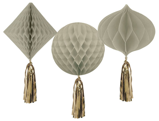 Set Honeycombs - Crème Rose - 3 piezas