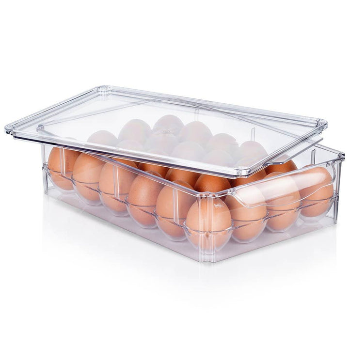 Portahuevos con tapa para 24 huevos 259634