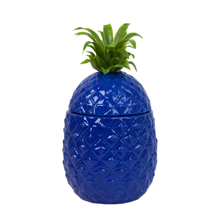 Cubitera con tapa de piña azul