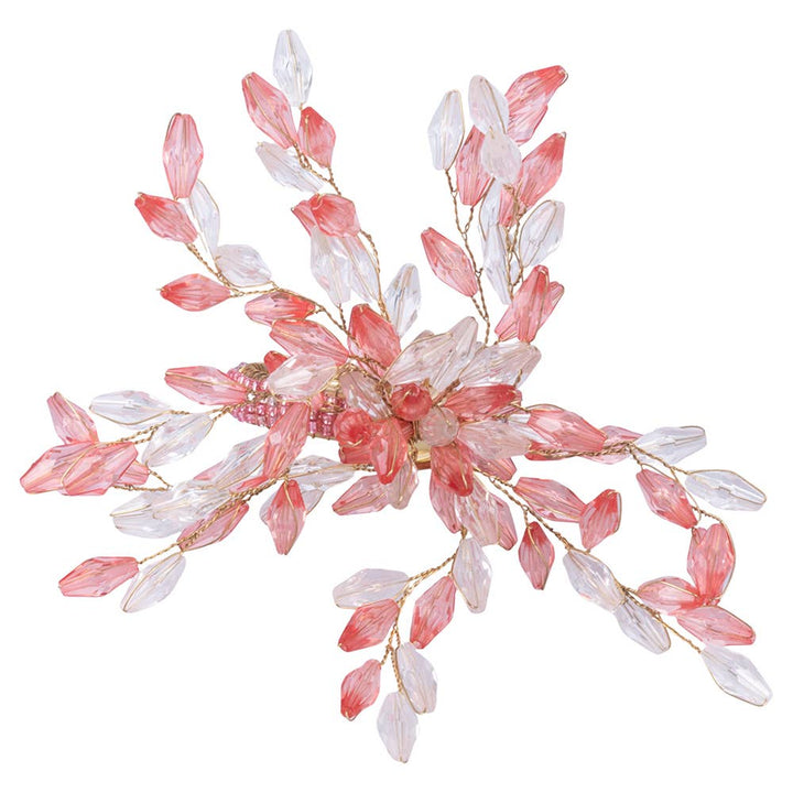 ANILLO P SERVILLETA FLOR ROSA