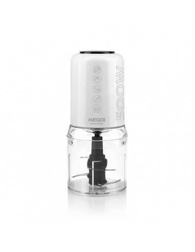 Picadora HAEGER Chop Master - 500ml, 2 Velocidades, 500W, Blanca