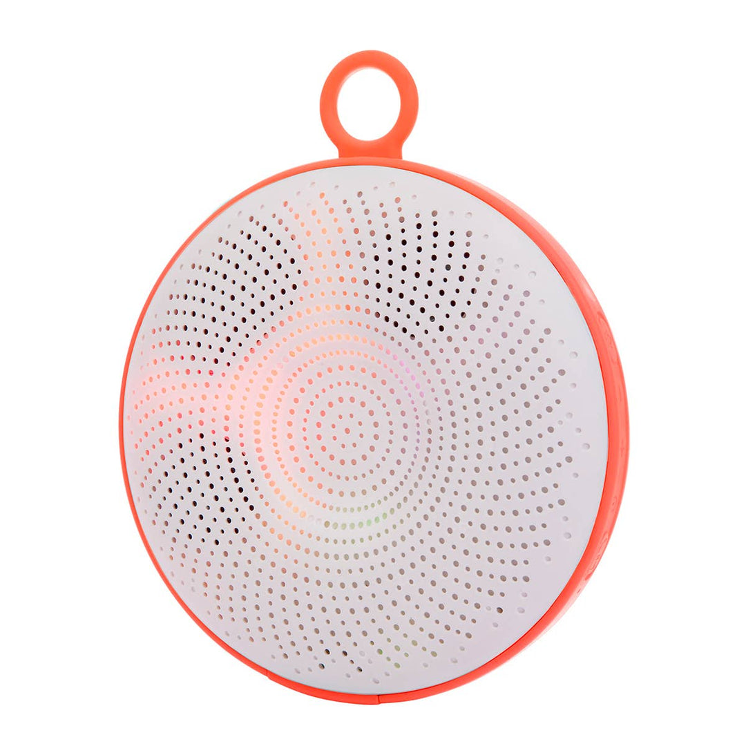 Neón Sonidos flotantes de verano - Coral y blanco