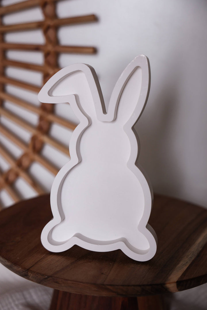 Bandeja de conejo de Pascua