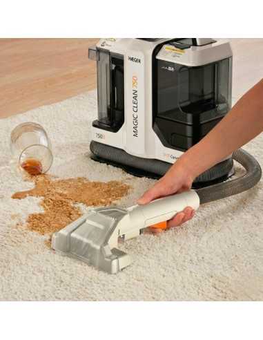 Máquina de Lavar Alfombras HAEGER Magic Clean 750 - Limpieza de Alfombras, Tapicerías, Sofás y Colchones