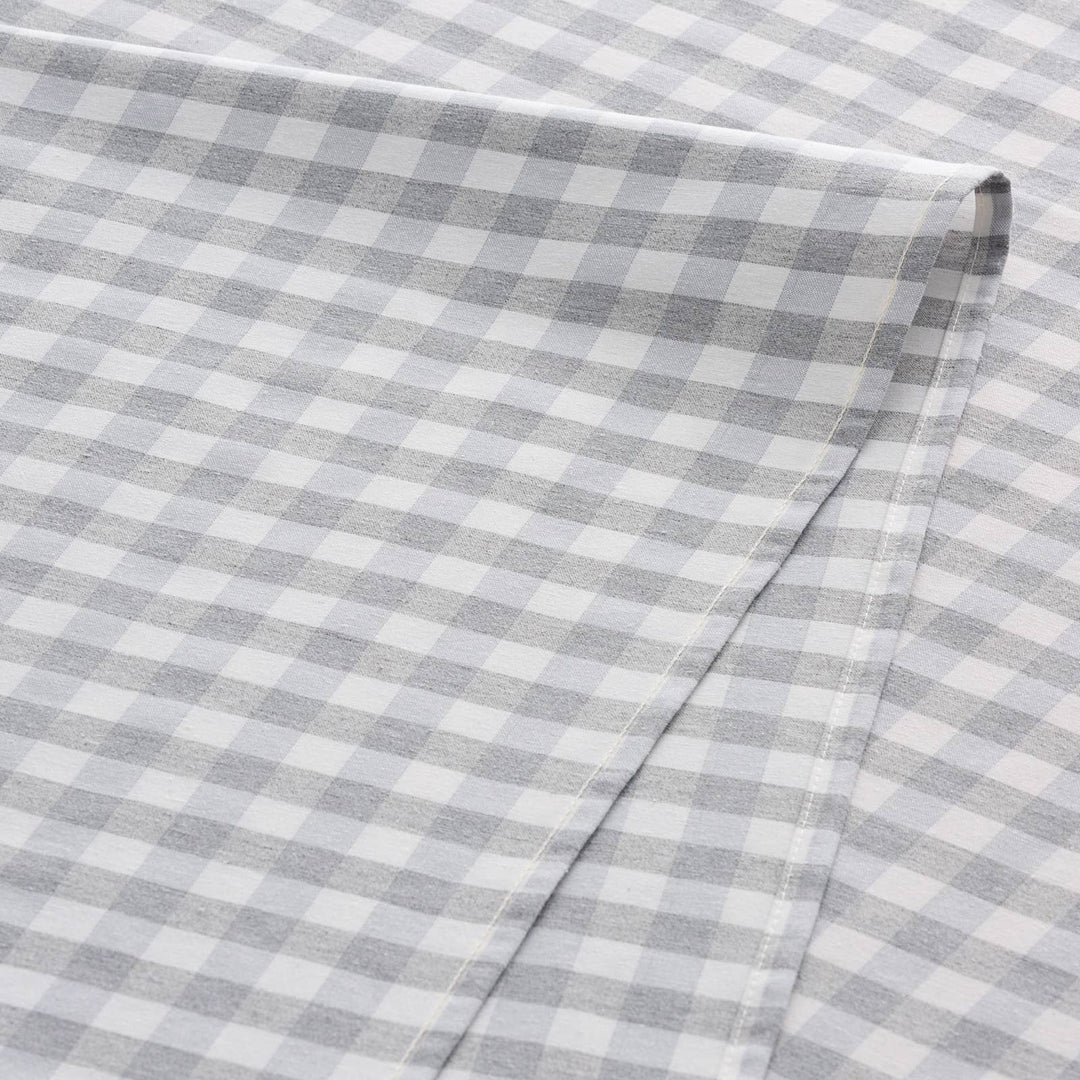 Tela al corte continuo algodón cuadro vichy ancho 280 cm