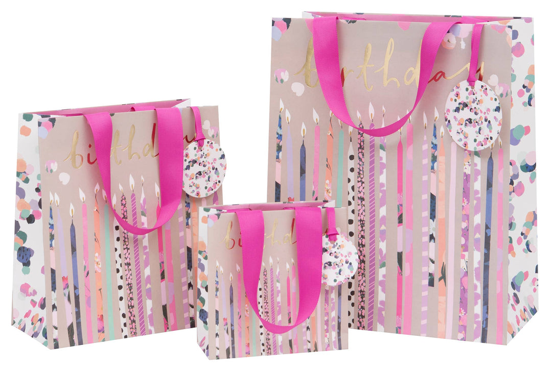 BOLSA DE VELAS DE CUMPLEAÑOS MEDIANA