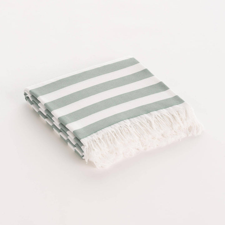 Fouta Pareo Toalla de Playa Algodón Suave con Flecos SALMA