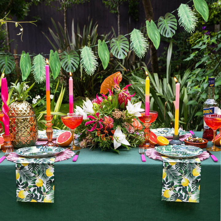 Servilletas Tropical Lemon - Paquete de 20