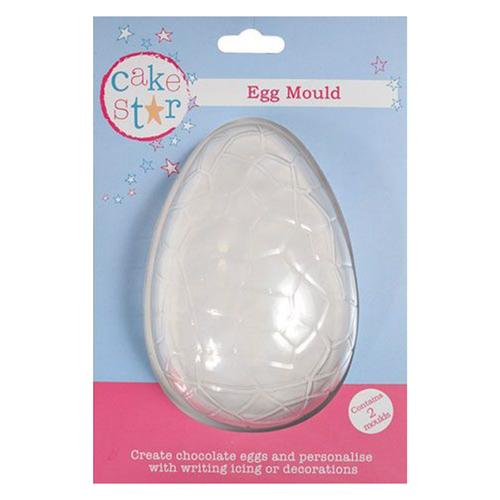 MOLDE CRACKED HUEVO DE PASCUA "CAKE STAR" - PEQUEÑO