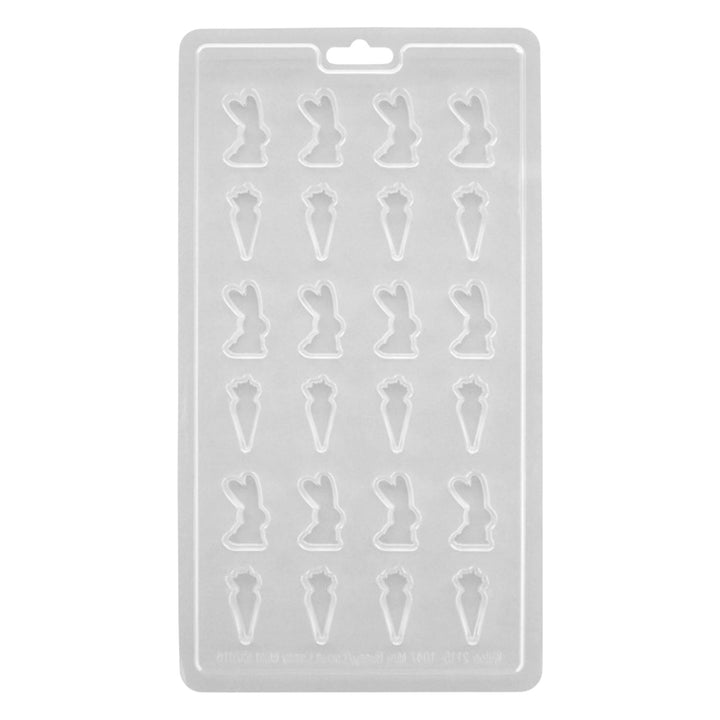 MOLDE PARA CHOCOLATE (3D) WILTON - CONEJOS Y ZANAHORIAS