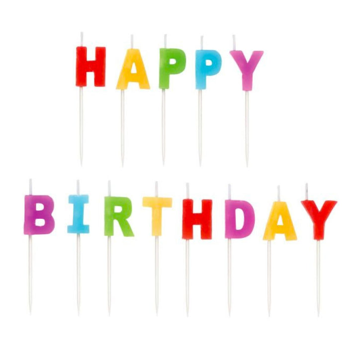 VELAS CUMPLEAÑOS WILTON - "HAPPY BIRTHDAY"