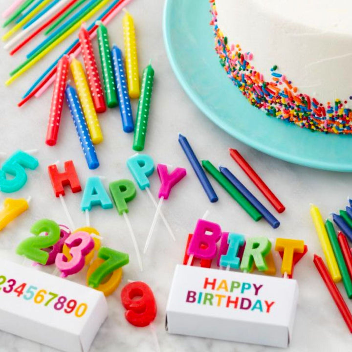 VELAS CUMPLEAÑOS WILTON - "HAPPY BIRTHDAY"