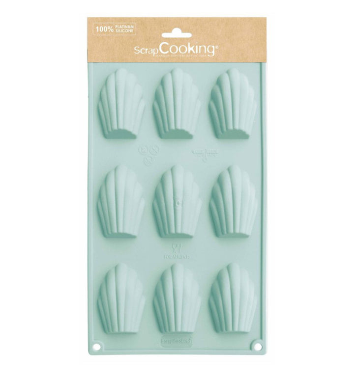 Molde de silicona 9 MADELEINES