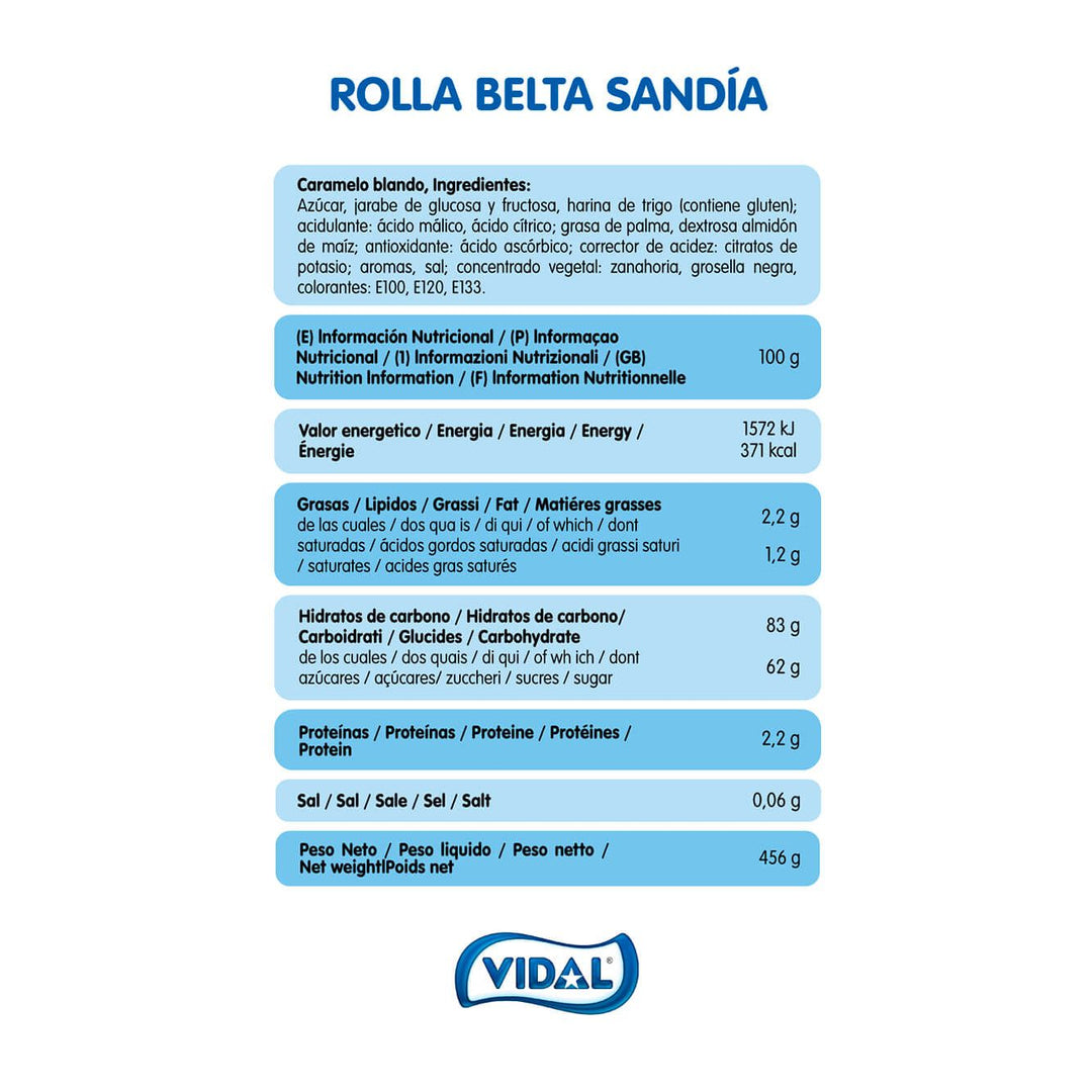 Rolla Belta Pica Sandía - unidad