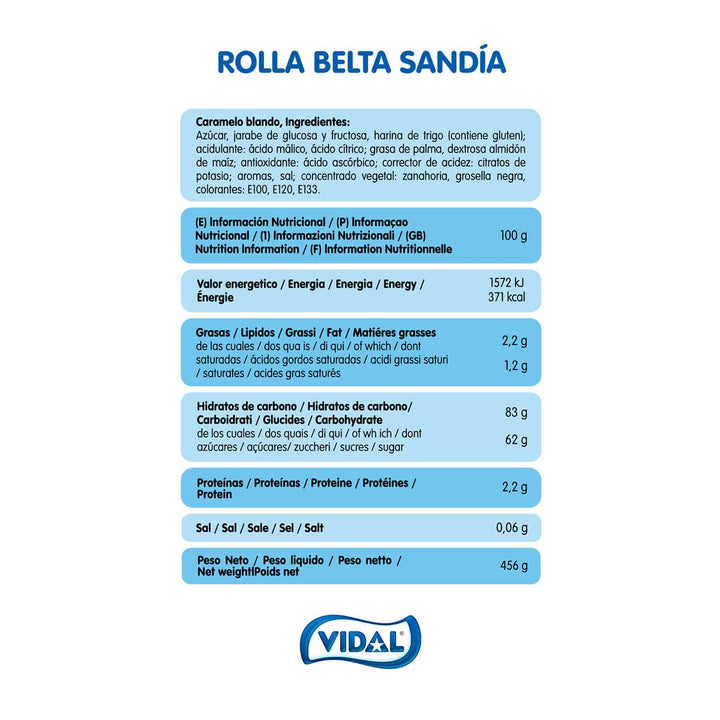 Rolla Belta Pica Sandía - unidad