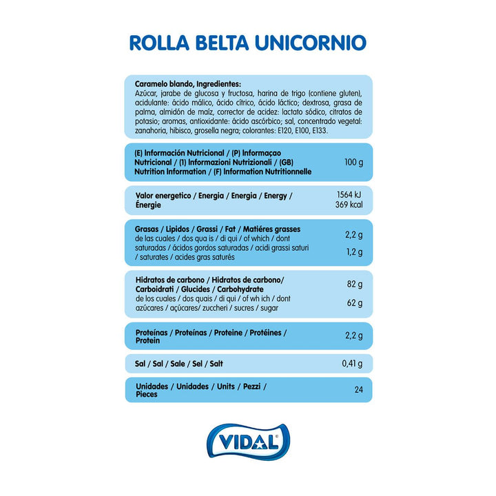 Rolla Belta Pica Unicornio - unidad