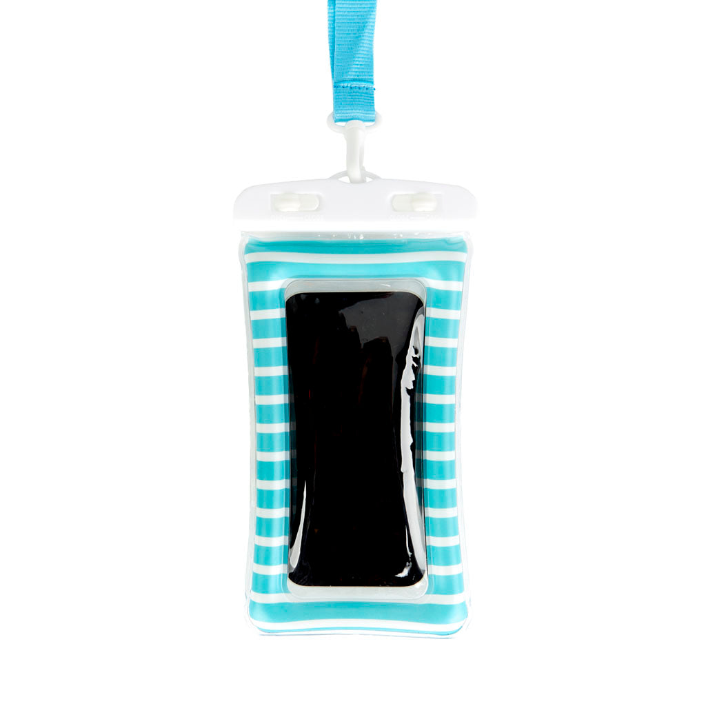 Funda impermeable Phone Hut flotante turquesa
