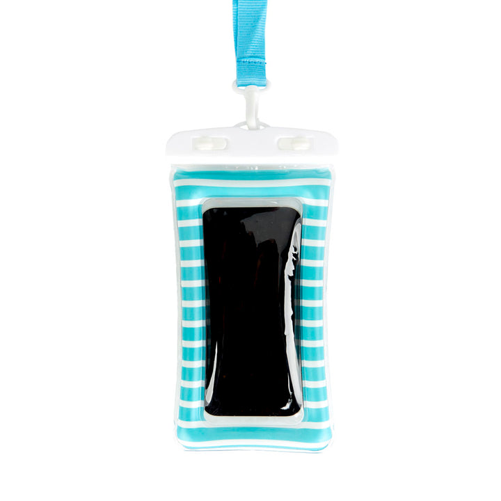 Funda impermeable Phone Hut flotante turquesa
