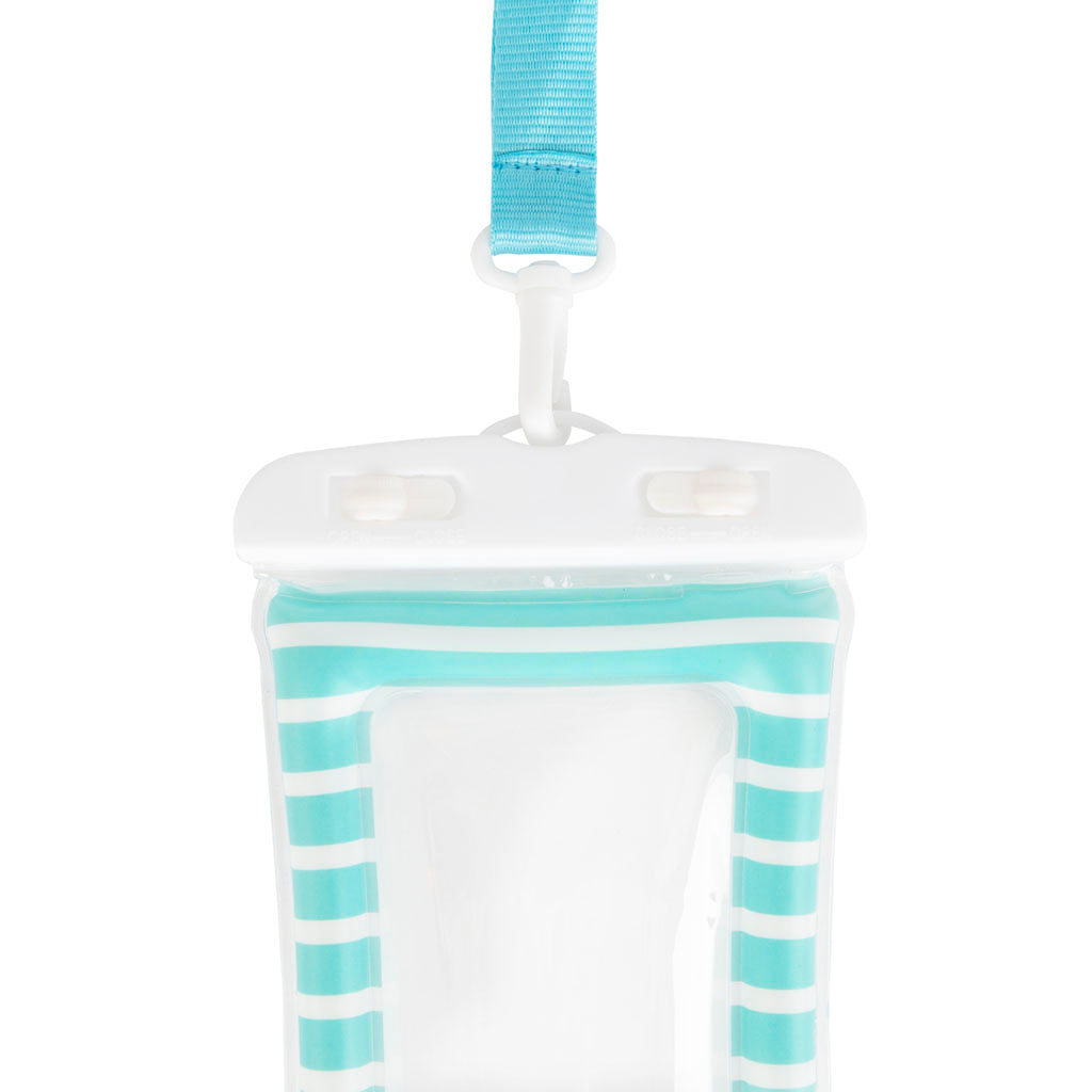 Funda impermeable Phone Hut flotante turquesa