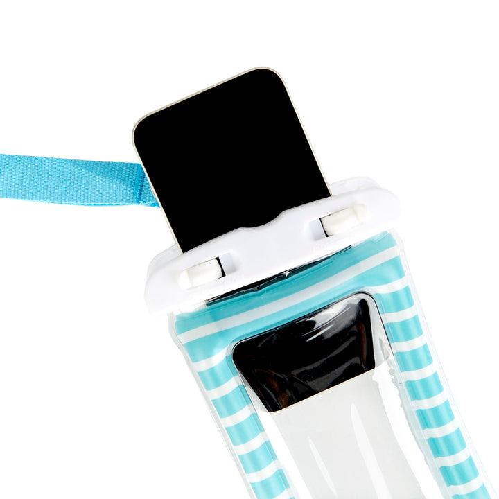 Funda impermeable Phone Hut flotante turquesa